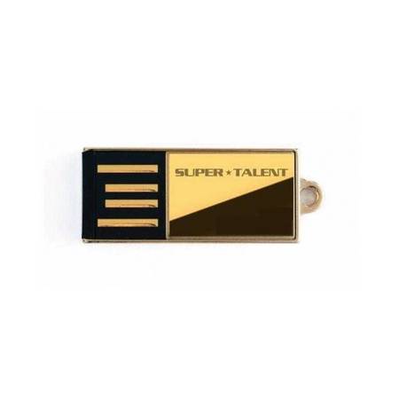 SUPER TALENT Pico-C 16GB Gold Limited Edition USB 2.0 Flash Drive STU16GPCG
